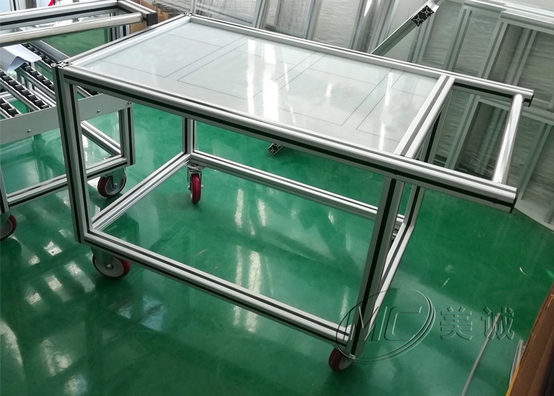 鋁型材小車成品，離不開模型圖的幫助